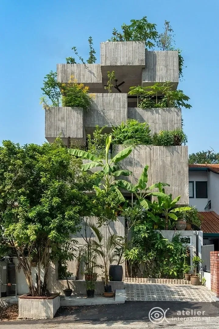 Departamentos entre la vegetación